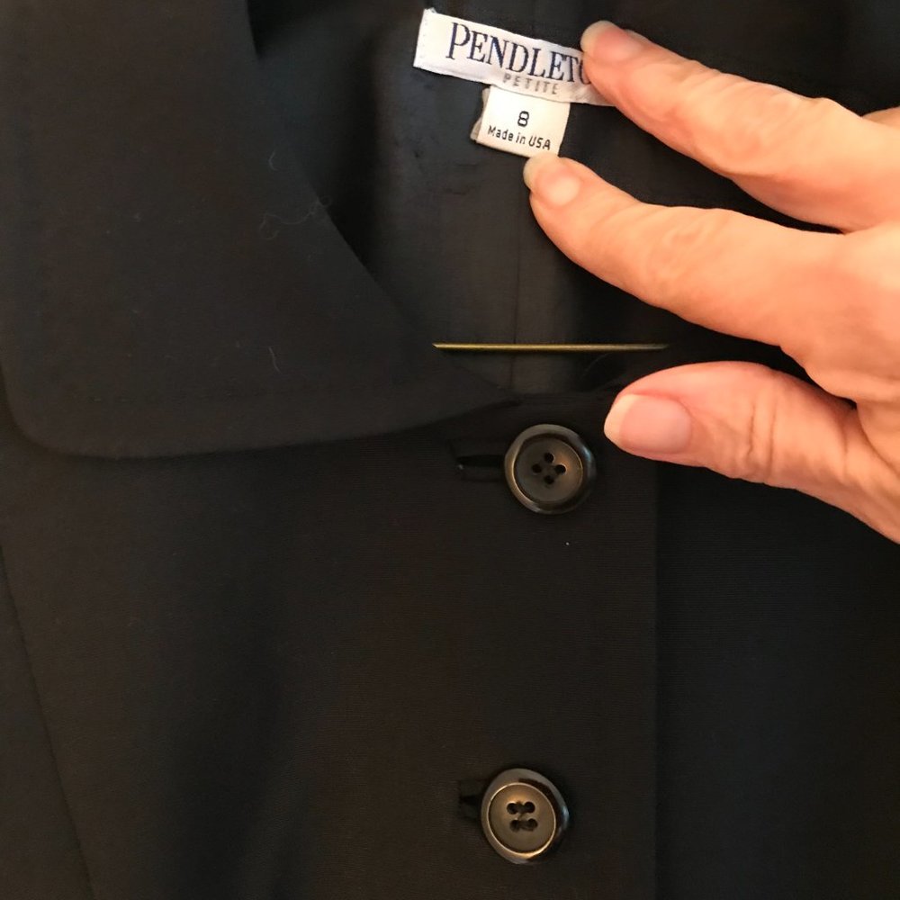 Pendleton Black Blazer - image 3